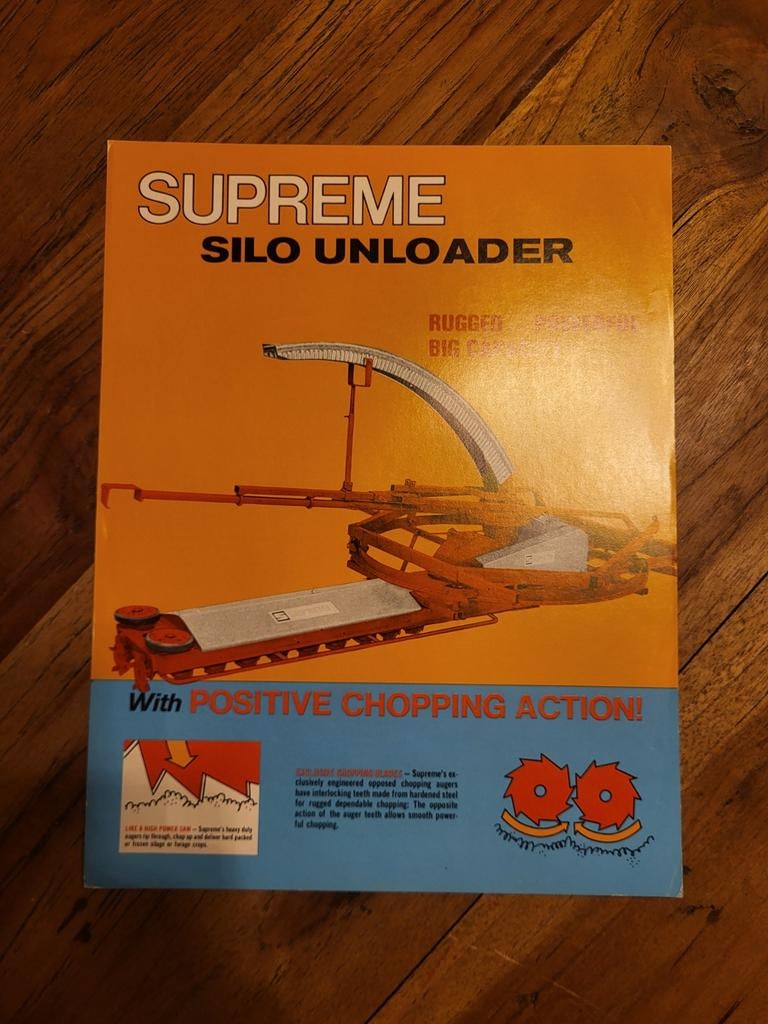 tractor folder SUPREME silo unloader, Boeken, Ophalen of Verzenden, Zo goed als nieuw