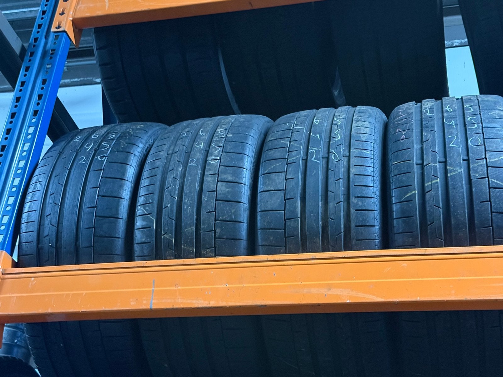 4x 265 45 20 Continental Sportcontact 6 6MM, Auto-onderdelen, 265 mm, Nieuw, Ophalen of Verzenden, Band(en)
