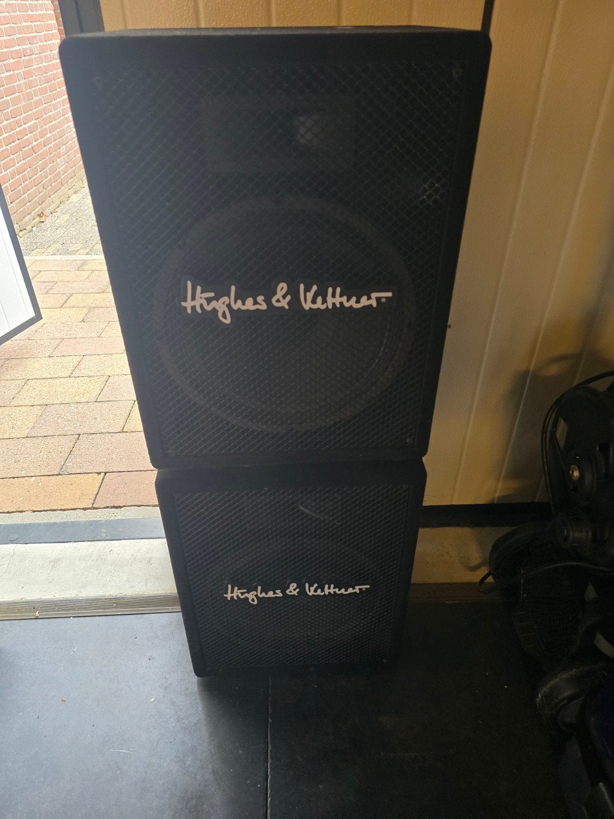 Hughes & Kettner Colour Line CO 122 speakerset, Ophalen, Gebruikt