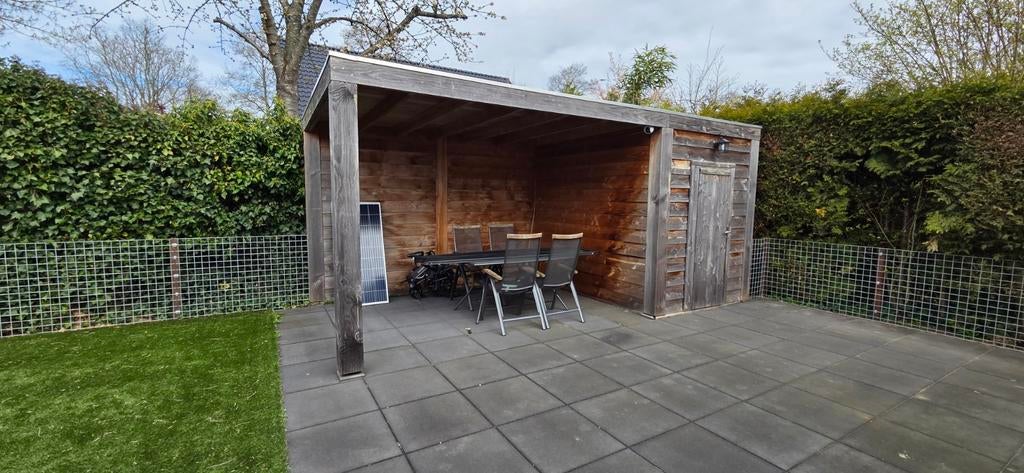 Houten Tuinkamer met Berging 5,2m x 2,8m Prijs Bespreekbaar, Ophalen, Gebruikt, Hout, Overige typen