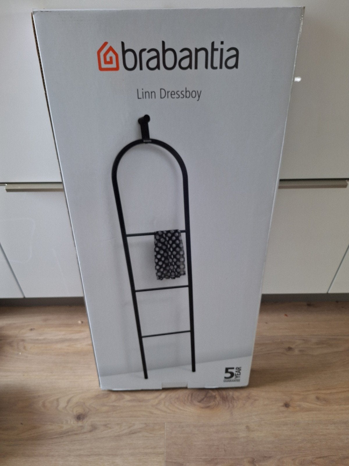 Nieuwe Brabantia Linn Dressboy - Ongebruikt, Ophalen, Zwart, Nieuw, Metaal