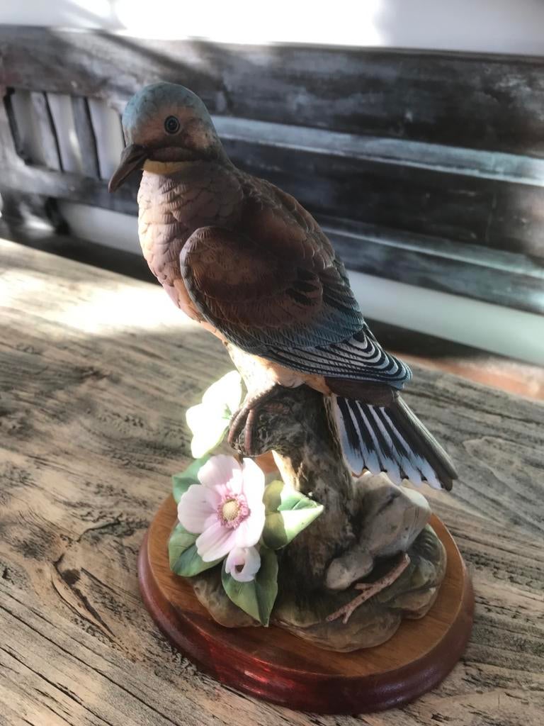 Prachtig Morning Dove Beeldje - Gedetailleerde Duif, Ophalen of Verzenden