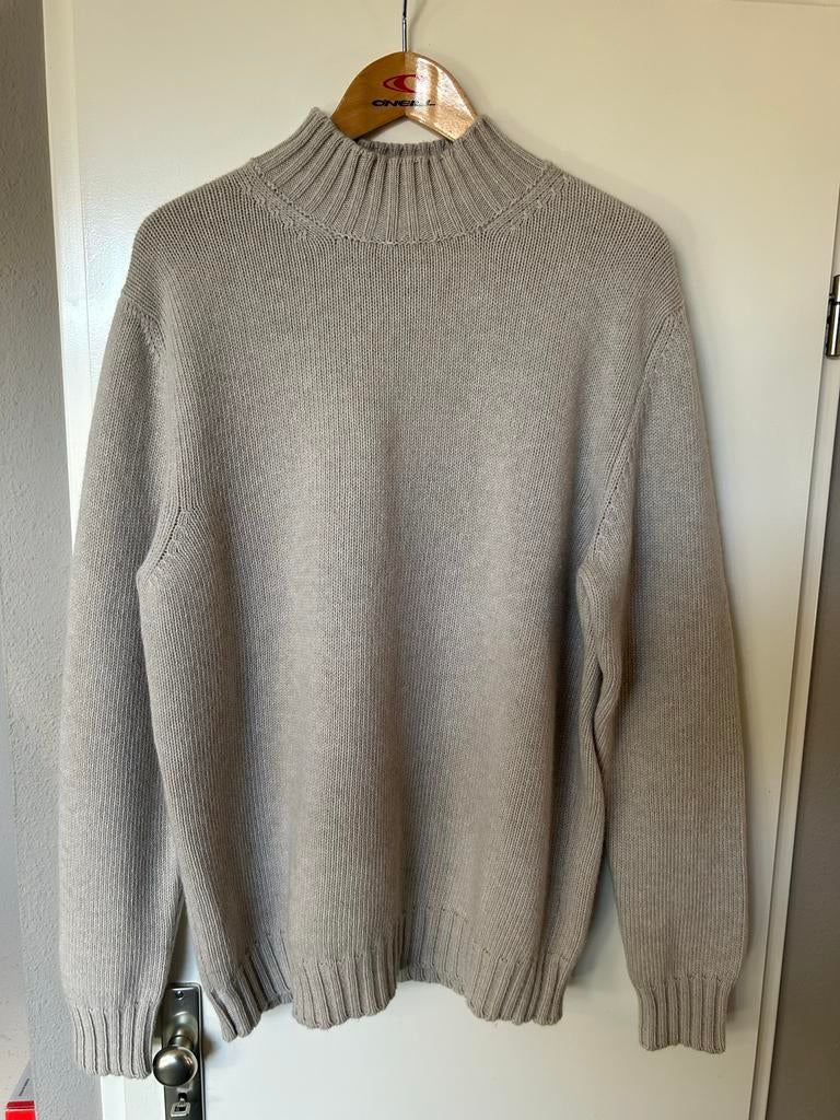 Fedeli wollen trui ONDA - Maat 54 - Beige, Ophalen, Nieuw, Maat 52/54 (L), Beige