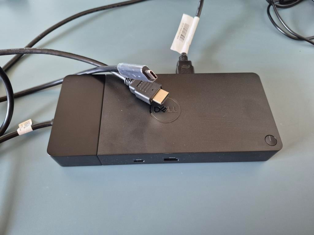 Dell Docking Station WD19S USB-C Thunderbolt incl.130W Adapt, Ophalen of Verzenden, Zo goed als nieuw, Docking station, DELL