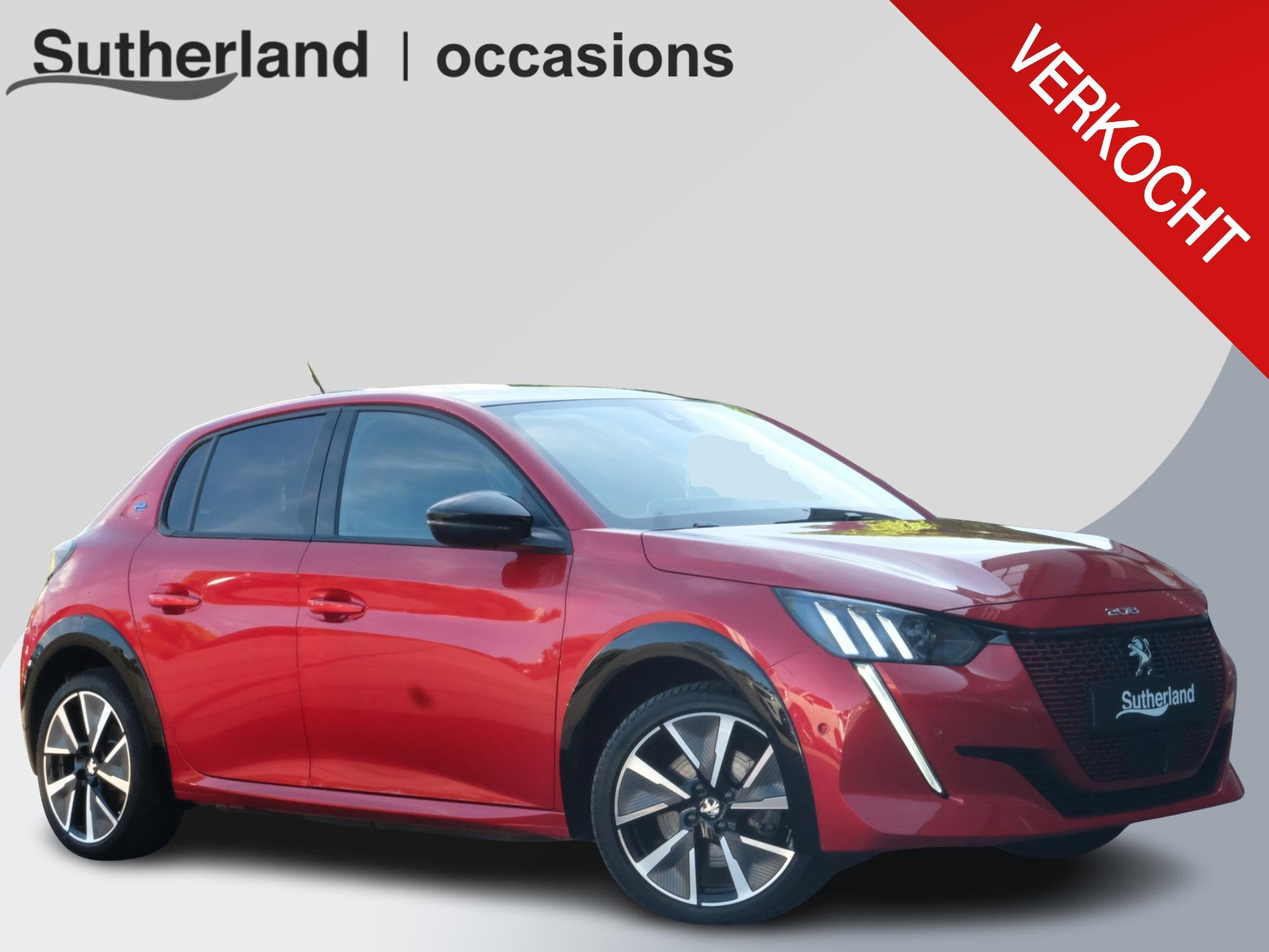 Peugeot e-208 EV GT Pack 50 kWh 136 PK | Panoramadak | Stoel, Auto's, 136 pk, Gebruikt, 351 km, 315 min