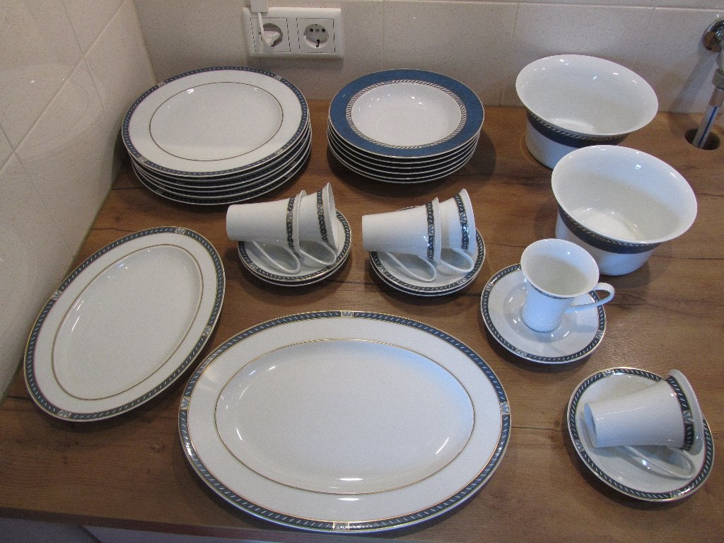Rosenthal Idillio rêve bleu Studio Linie serviesdelen, Overige typen, Ophalen of Verzenden, Zo goed als nieuw, Overige stijlen