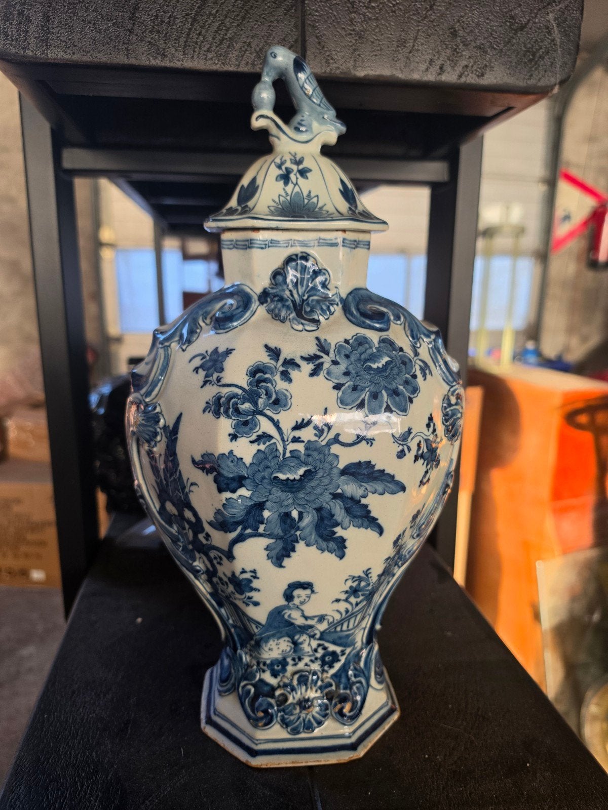 antieke vaas chinese, Ophalen