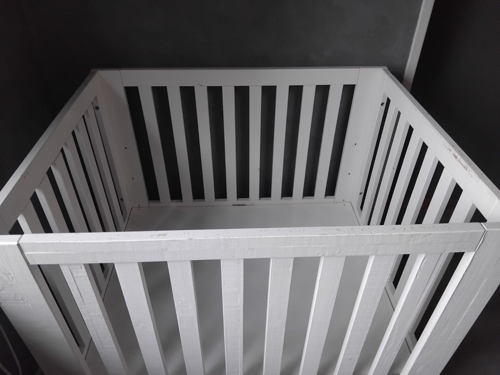 witte baby box, Kinderen en Baby's, Boxen, Ophalen, Gebruikt