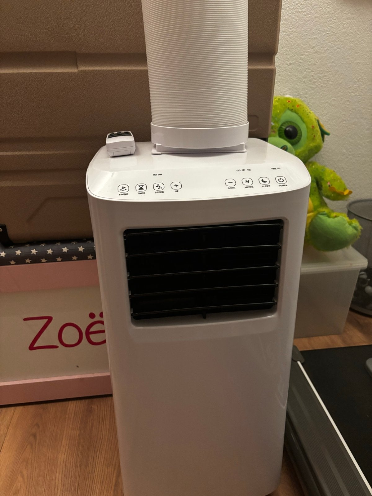 Mobiele airco 7000 BTU - Zo goed als nieuw, incl. bon, Ophalen, Minder dan 60 m³, Zo goed als nieuw, Koelen en Ontvochtigen
