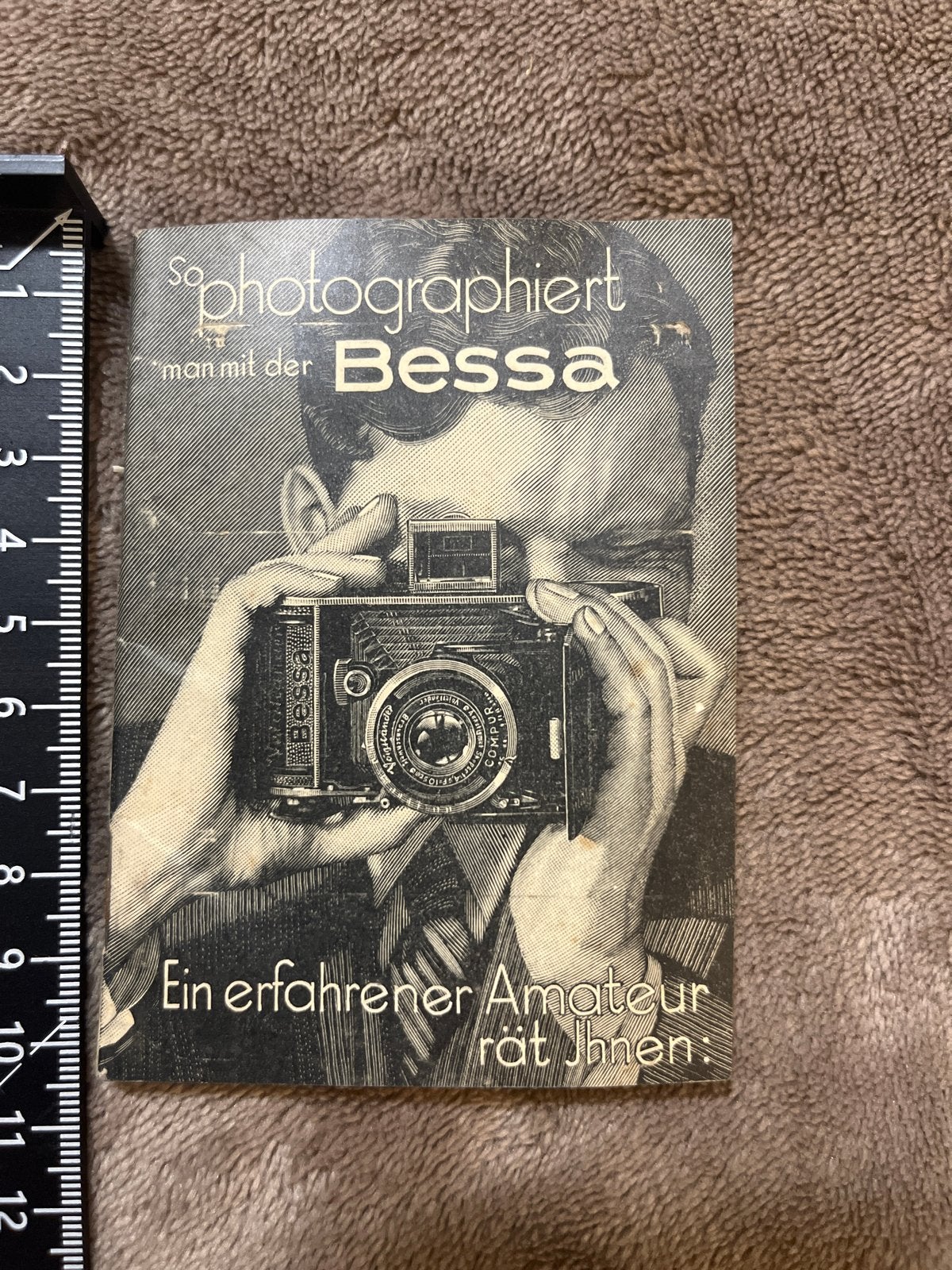 Originele Voigtlander Bessa handleiding / manual uit 1934, Ophalen of Verzenden, Gelezen, Folder