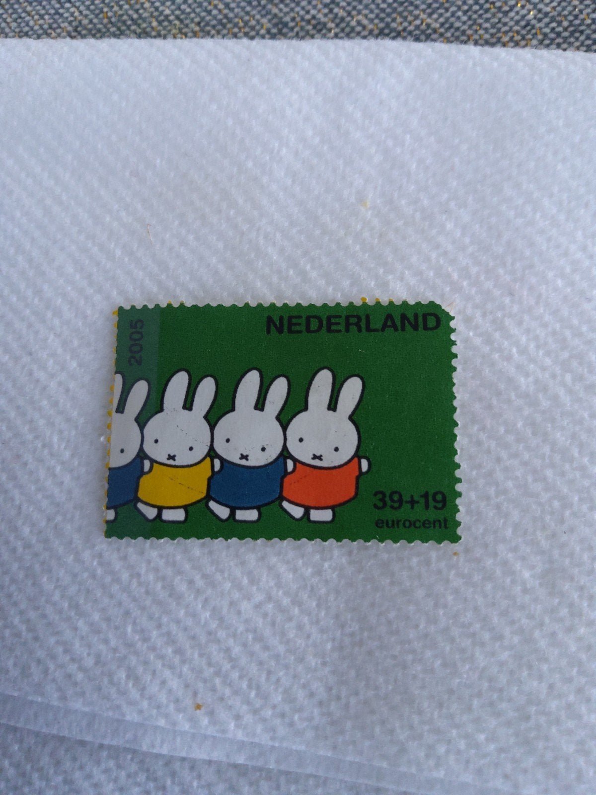 Nijntje postzegel 2005 - Nederland, Ophalen of Verzenden
