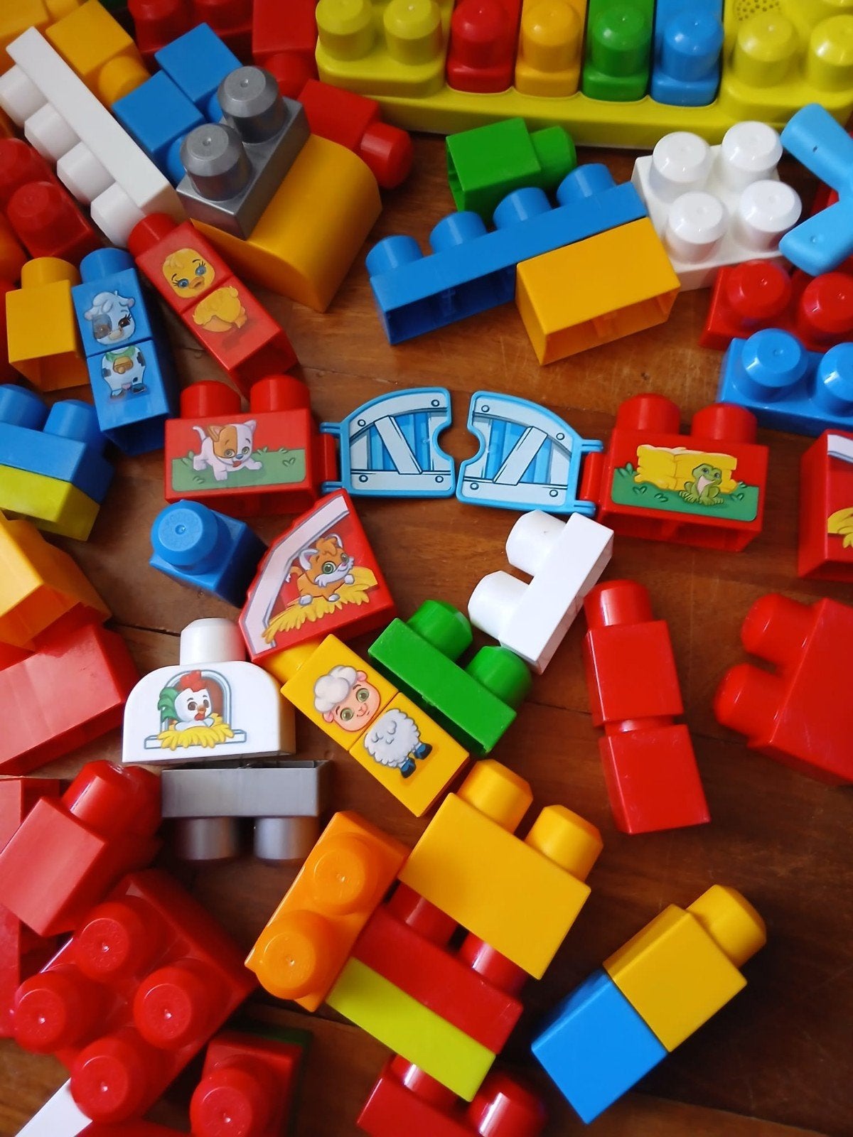 Mega Bloks boerderij met geluid en dieren, Ophalen of Verzenden