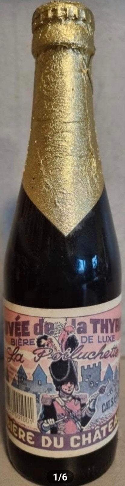 Cuvée de la Thyria – La Poiluchette - Couvin of Chimay-regio, Ophalen of Verzenden, Zo goed als nieuw, Flesje(s), Overige merken