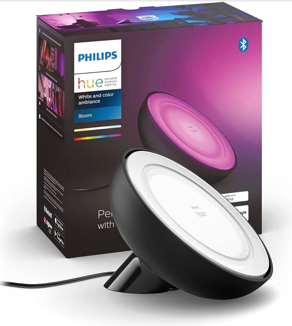 Philips Hue Bloom color! Zie advertentie!, Huis en Inrichting, Ophalen of Verzenden, Zo goed als nieuw, E27 (groot), Led-lamp
