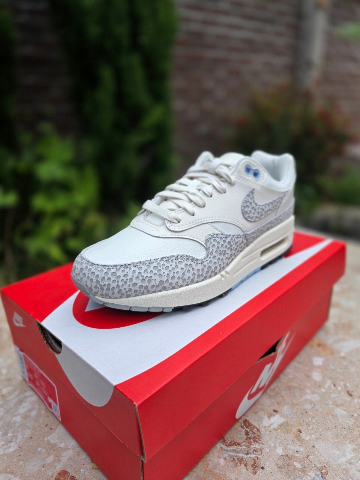 Nieuwe Nike Air Max 1 Safari Summit White (W) - Maat 39, Kleding | Dames, Schoenen, Wit, Nike, Nieuw, Ophalen of Verzenden