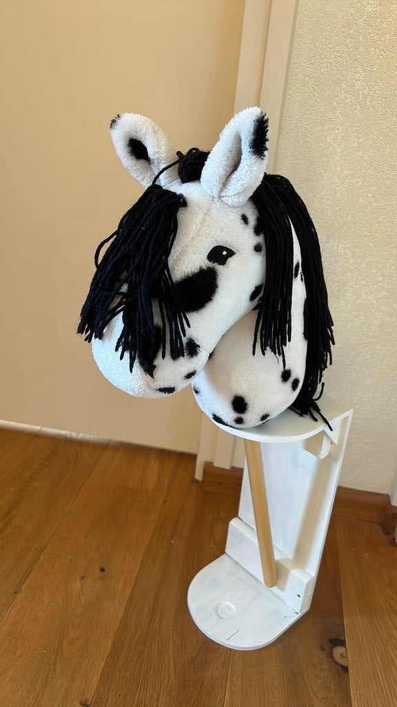 Hobbyhorse hobby horse witte stippel, Ophalen, Zo goed als nieuw