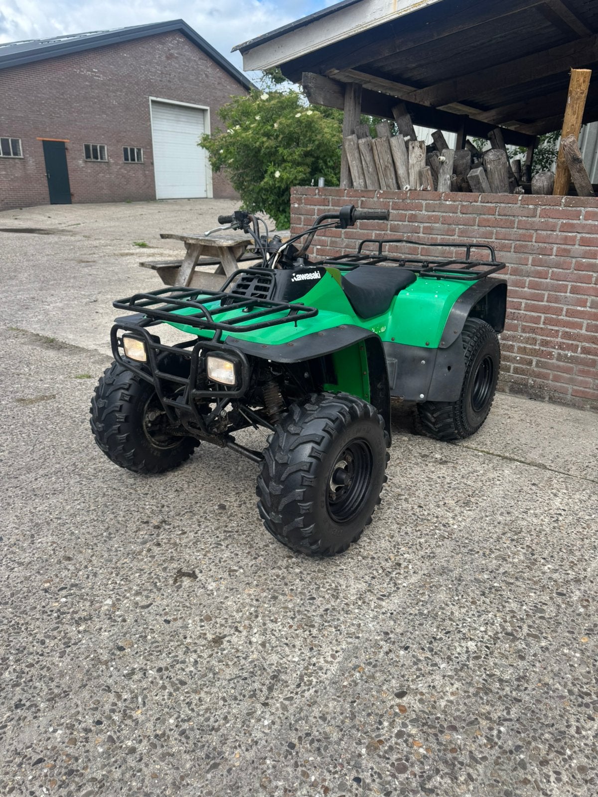 Kawasaki KLF300 quad, Motoren, Quads en Trikes