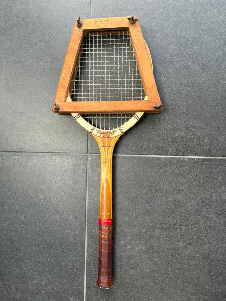 Dunlop Maxply vintage tennisracket ‘70-‘80, Ophalen of Verzenden, Gebruikt, Racket, Dunlop