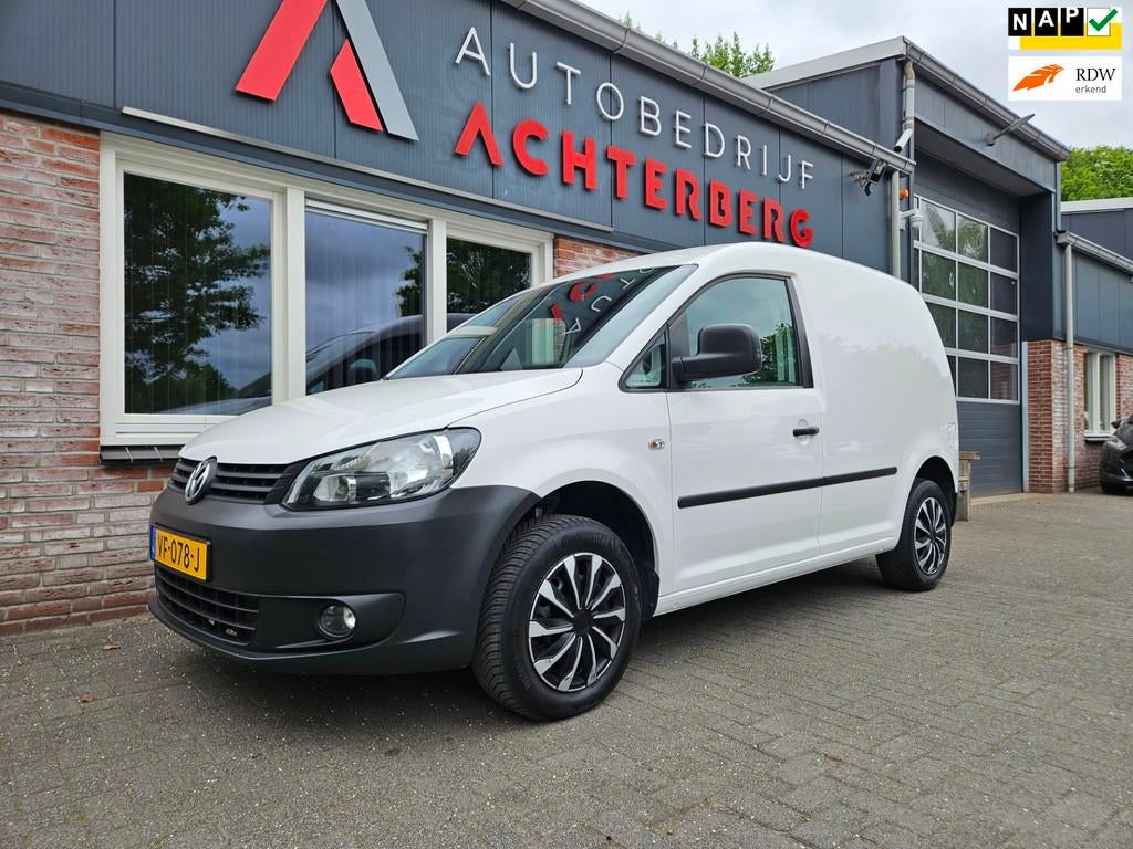 Volkswagen Caddy 1.6 TDI Economy Baseline Airco! NAP! Schuif, Auto's, Voorwielaandrijving, Euro 5, Gebruikt, 4 cilinders