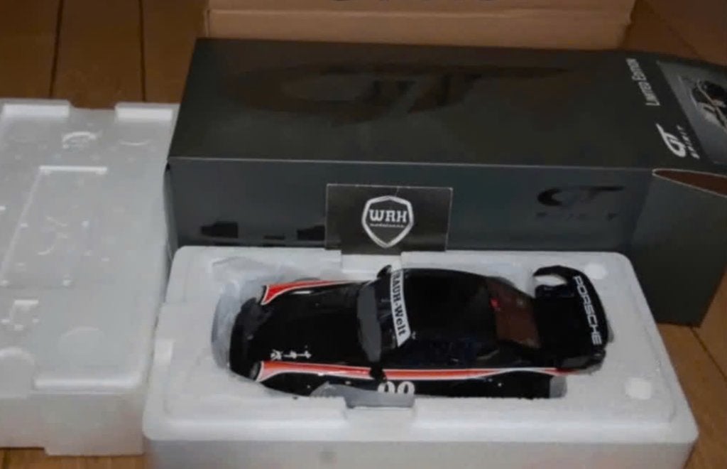 1:18 PORSCHE 911 930 RWB YAJU GT SPIRIT GT413 in box WRH, Verzenden, Zo goed als nieuw, Auto, Overige merken