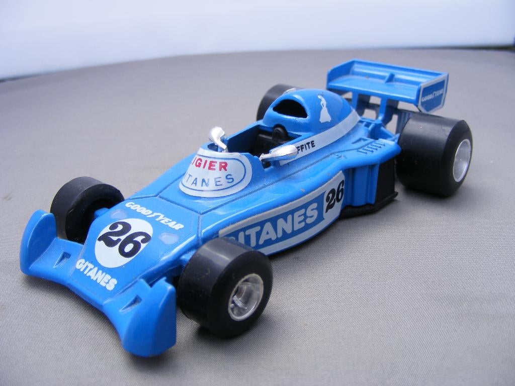 Ligier Matra JS5 Formule1 Polistil FK13 1/32 J Laffite, Ophalen of Verzenden, Zo goed als nieuw, Auto, Overige merken