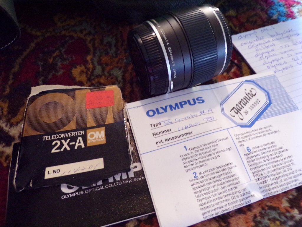 Lenzen en filters voor Olympus OM-2 spiegelreflexcamera, Ophalen of Verzenden, Gebruikt, Spiegelreflex, Olympus