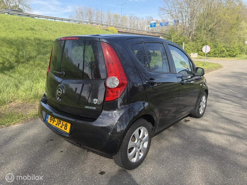 Opel Agila 1.0 Enjoy*AIRCO*ELEK. RAMEN*5 DRS*NAP, Stof, Gebruikt, Bedrijf, Handgeschakeld