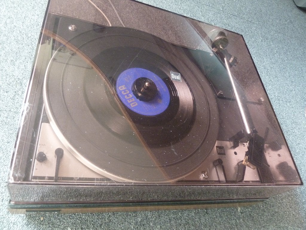 Hele Nette/Goede DUAL 1214 Platenspeler !! met Pitch Control, Ophalen, Pitch-regelaar, Zo goed als nieuw, Platenspeler