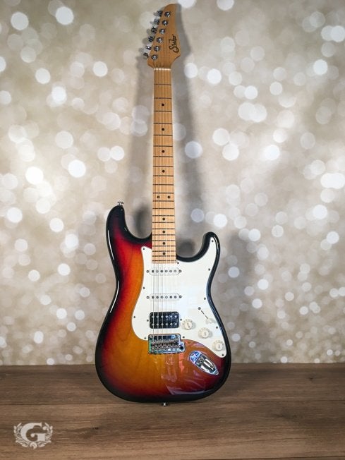 Suhr Classic S HSS Maple 3 Tone Sunburst – Nieuw, Muziek en Instrumenten, Snaarinstrumenten | Gitaren | Elektrisch, Ophalen, Nieuw