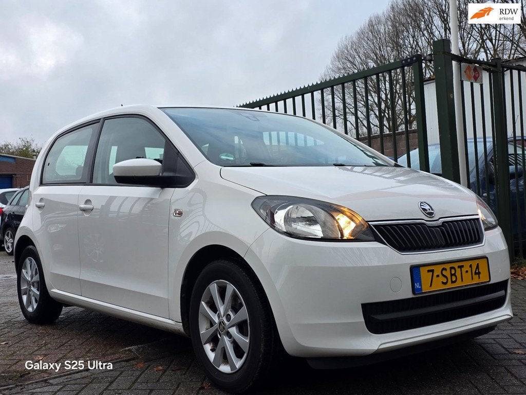 Skoda Citigo 1.0 Greentech Sprint Zeer netjes airco cruis co, Voorwielaandrijving, Euro 5, Gebruikt, Start-stop-systeem