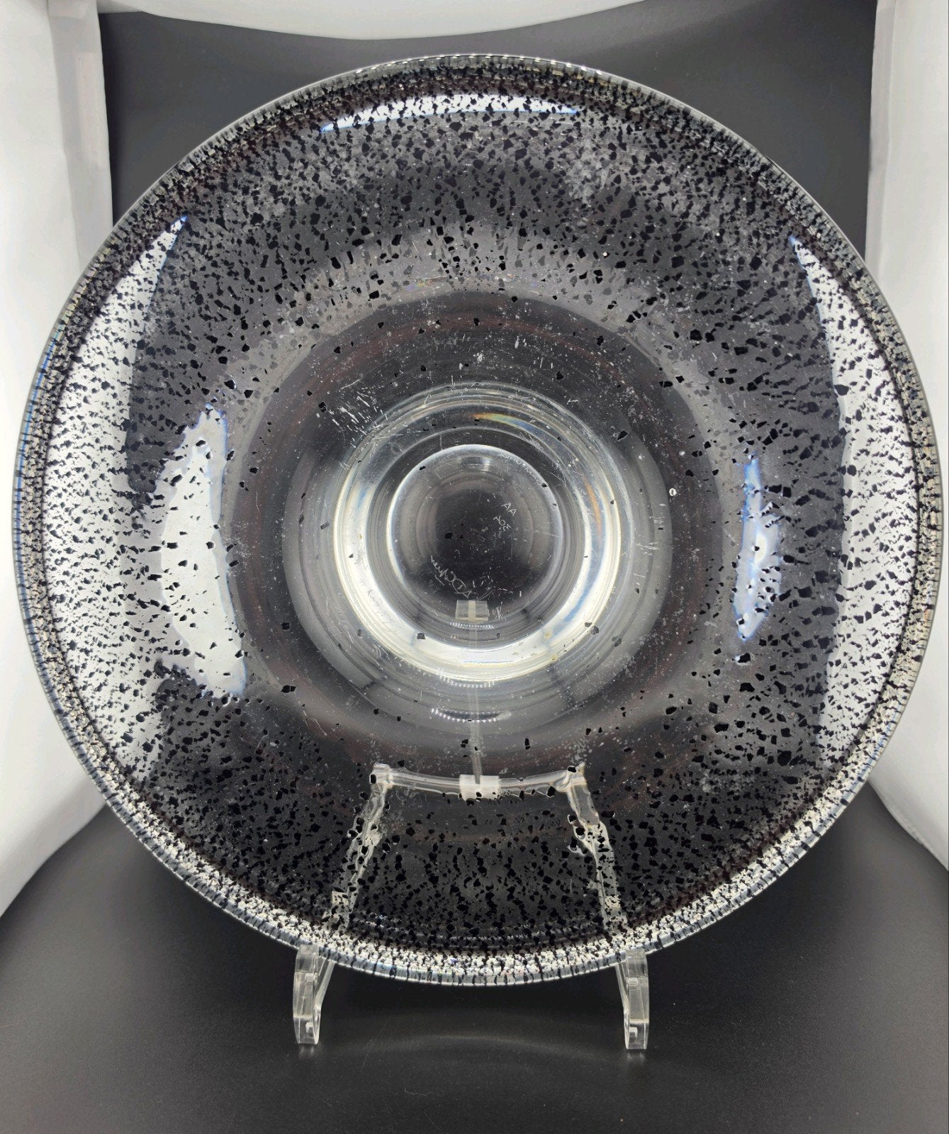 Dikwandige antimoon unica schaal van A.D. Copier -  Leerdam, Ophalen of Verzenden
