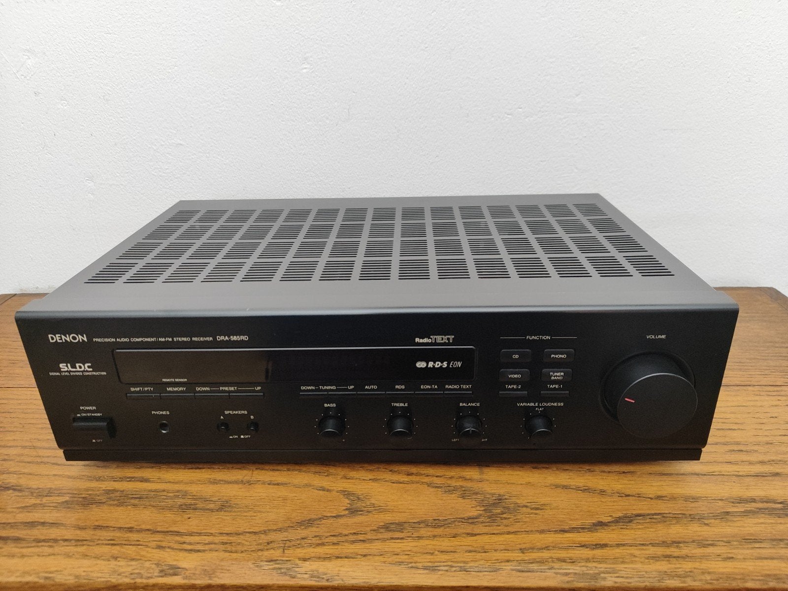 Denon DRA-585RD stereo receiver, Ophalen, Gebruikt, Denon, 60 tot 120 watt