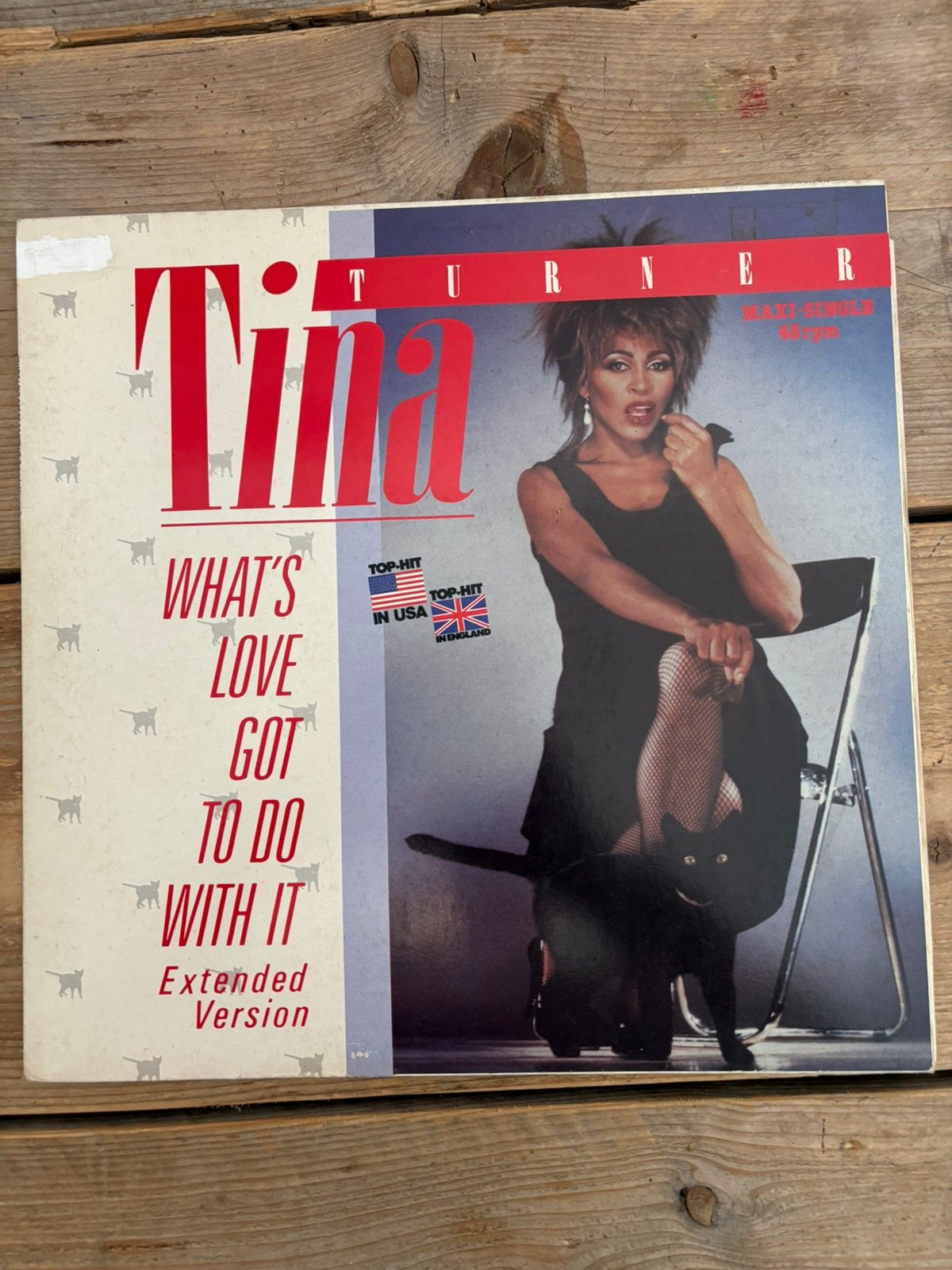 Tina Turner ‘Maxi Single’, Ophalen of Verzenden, Zo goed als nieuw, 12 inch
