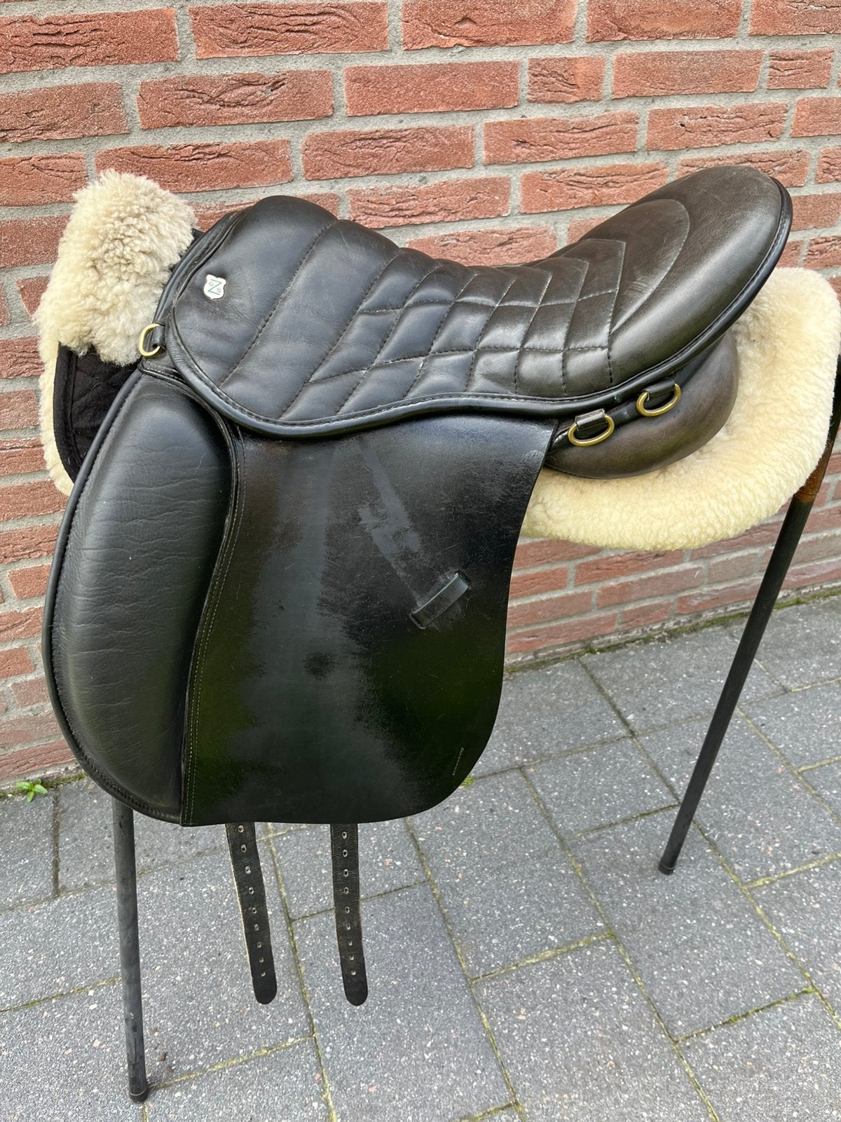 Massimo 16,5 inch trail zadel boommaat 34, Dieren en Toebehoren, Paarden en Pony's | Zadels, ., Ophalen of Verzenden, Zo goed als nieuw