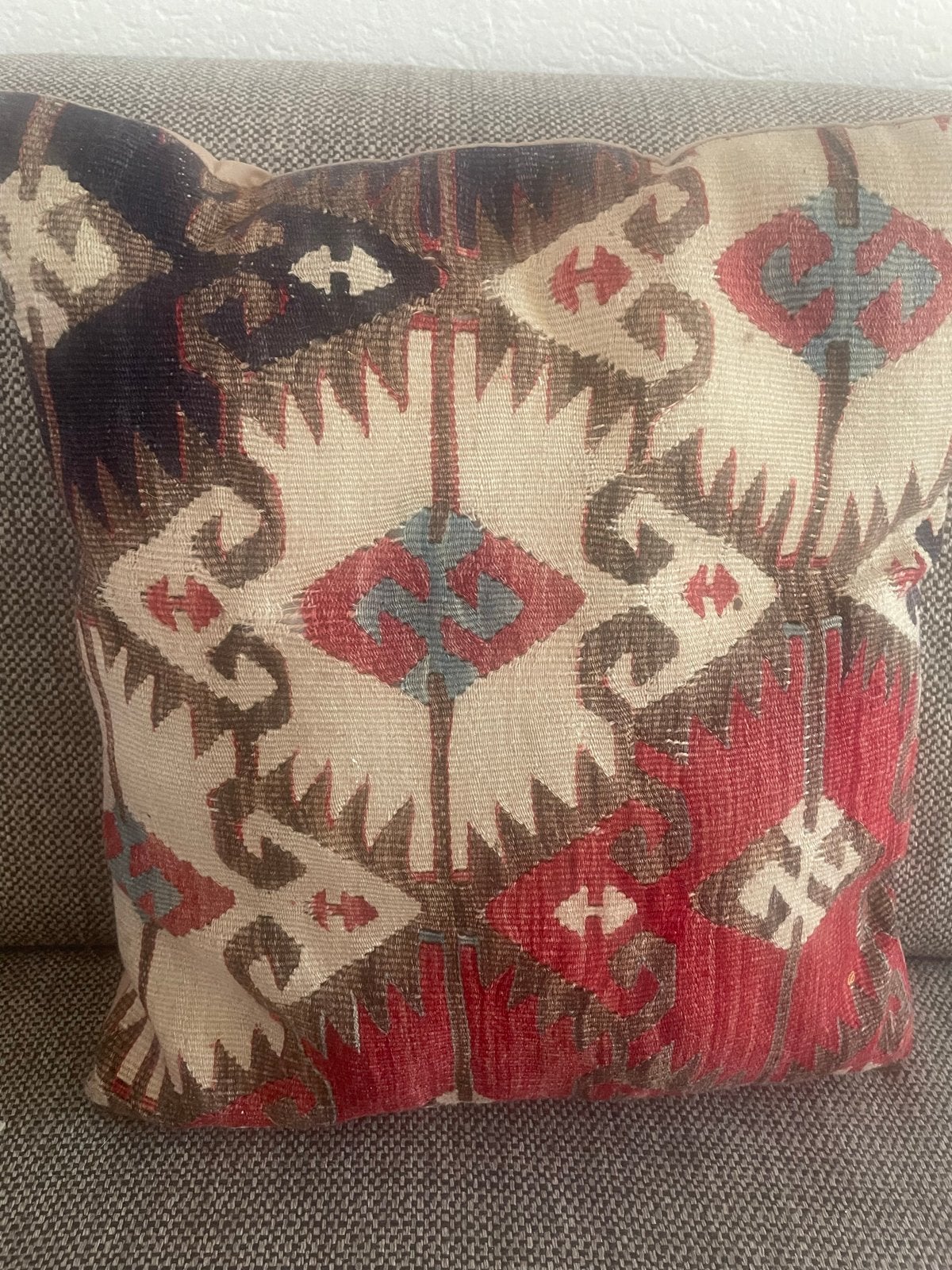 Decoratief kelim Sierkussen met Etnisch Patroon, Overige merken, Gebruikt, Meerkleurig, Met print