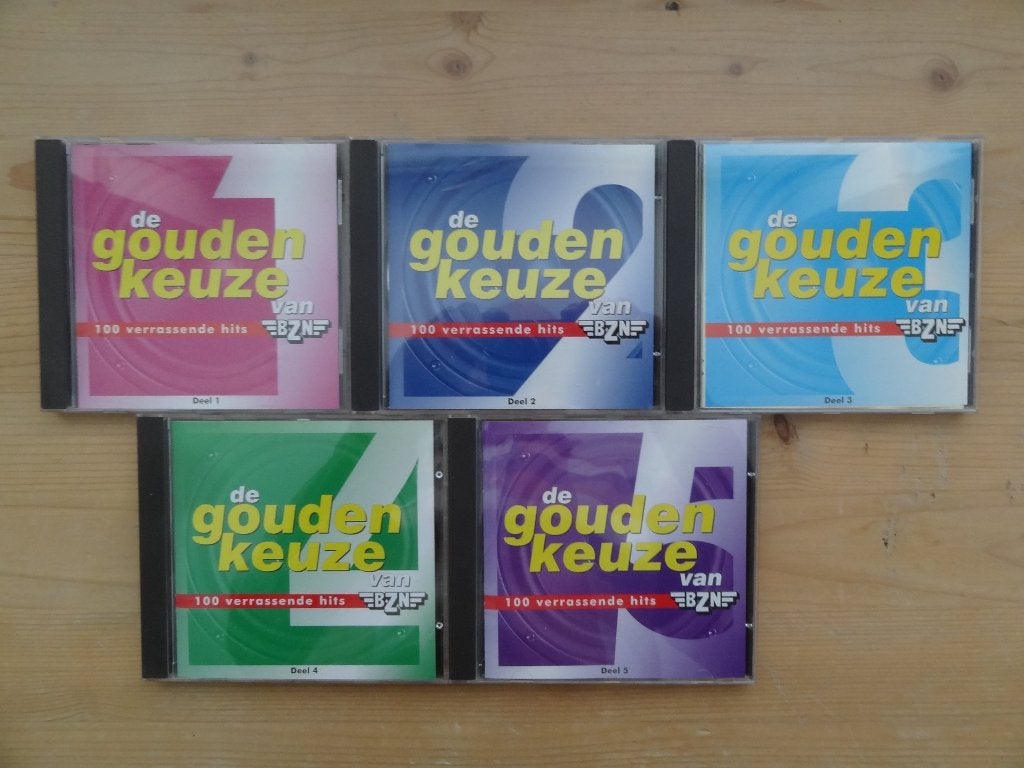 CD VA De Gouden Keuze van BZN [5 CD's], Cd's en Dvd's, Ophalen of Verzenden, Zo goed als nieuw, Inclusief doosje