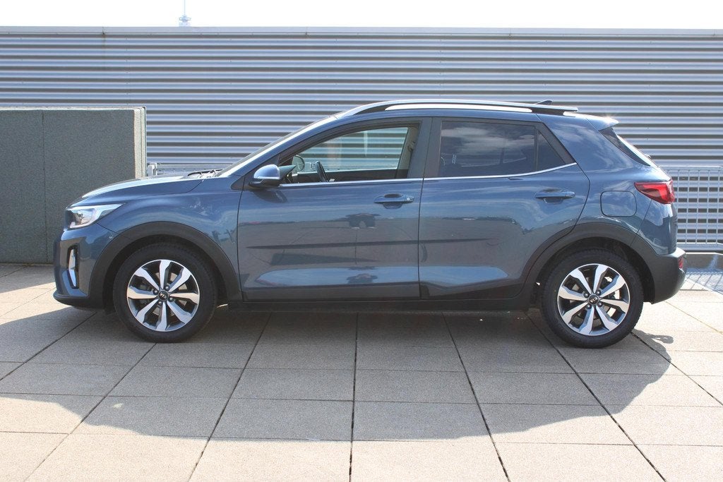 Kia Stonic 1.0 T-GDI DynamicPlusLine Edition 100PK AUTOMAAT, Gebruikt, Euro 6, Blauw, Automatische klimaatregeling