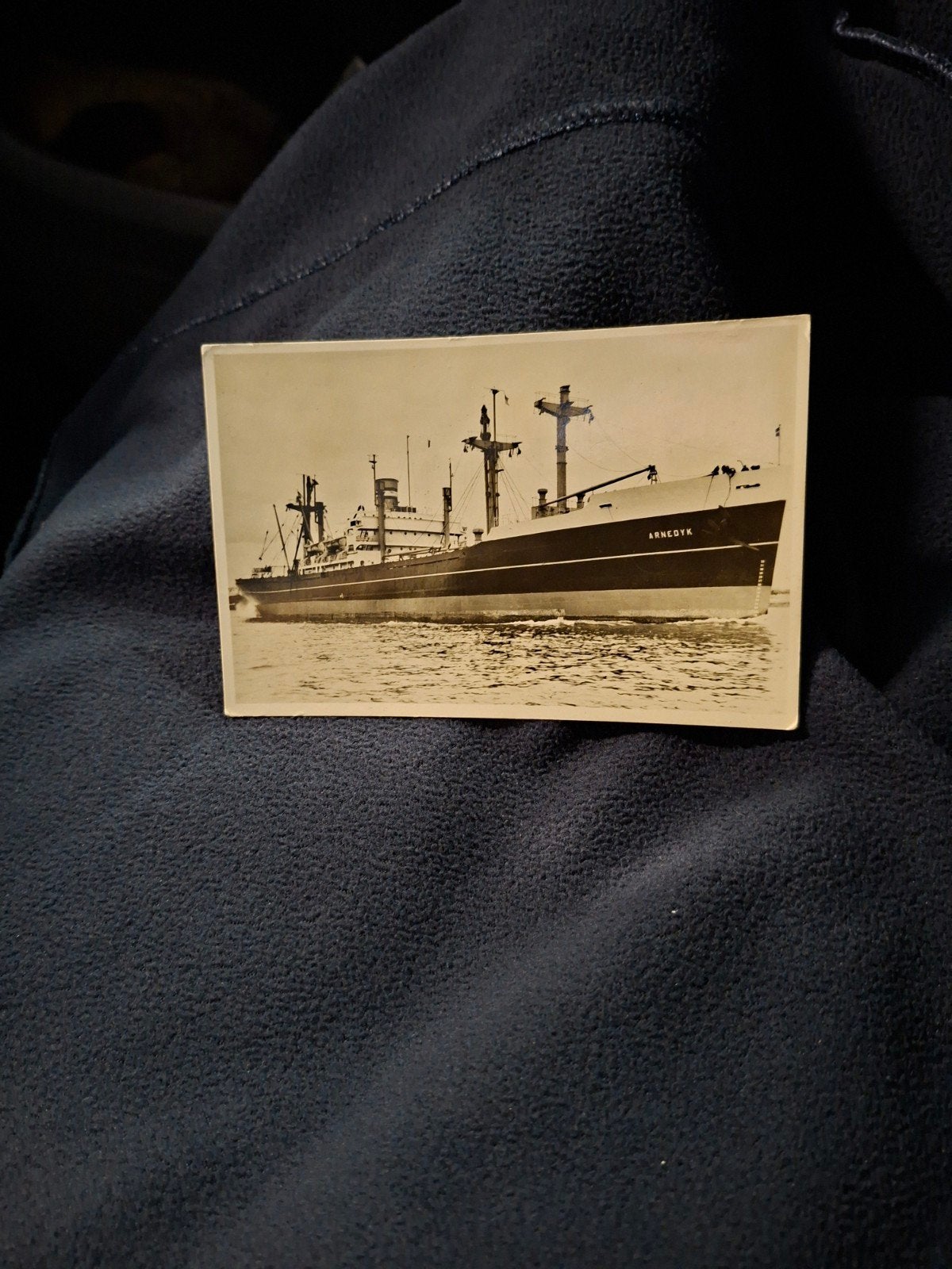 Zeldzame Ansichtkaart s.s. Arnedijk - Holland Amerika Lijn, Verzamelen, Ophalen of Verzenden, 1940 tot 1960, Ongelopen, Zuid-Holland