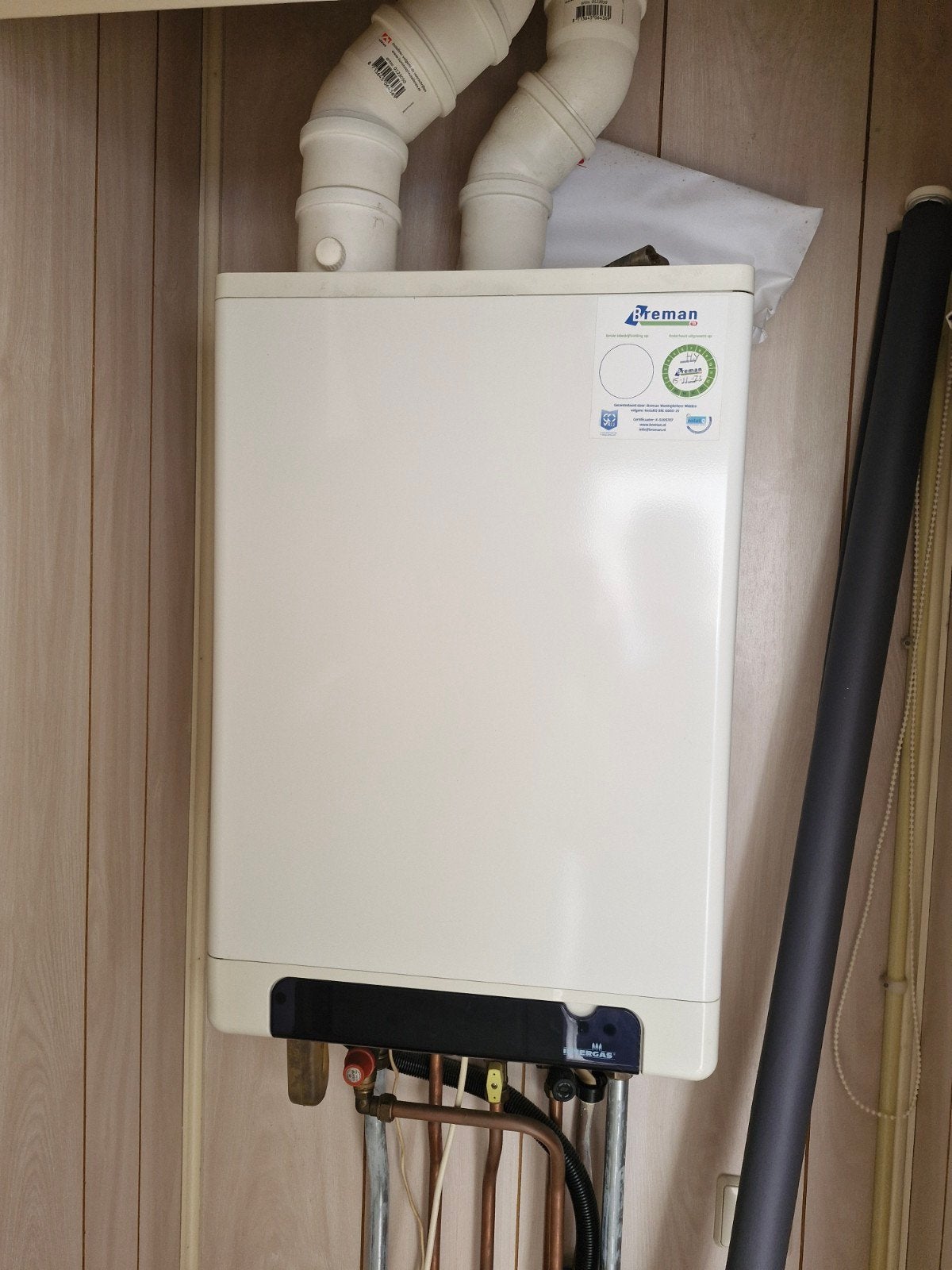 Breman Intergas HRE 28/24 CW4 CV-ketel - Zo goed als nieuw, Hoog rendement (Hr), Cv-ketel of Combi-ketel, Ophalen of Verzenden