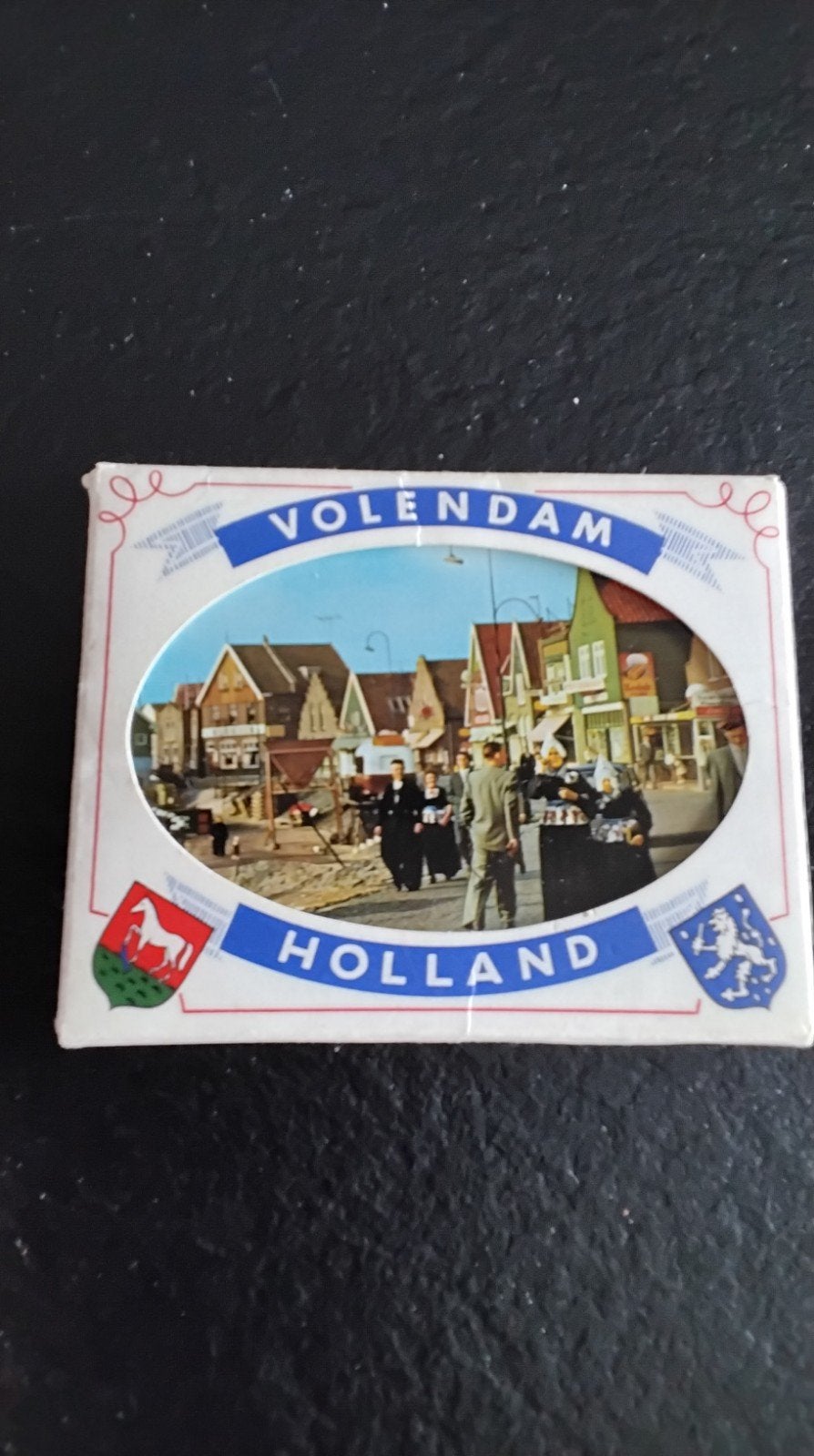 Vintage Volendam Holland 10 mini kaartjes Gebr. Spanjersberg, Ophalen of Verzenden, 1940 tot 1960, Ongelopen, Noord-Holland