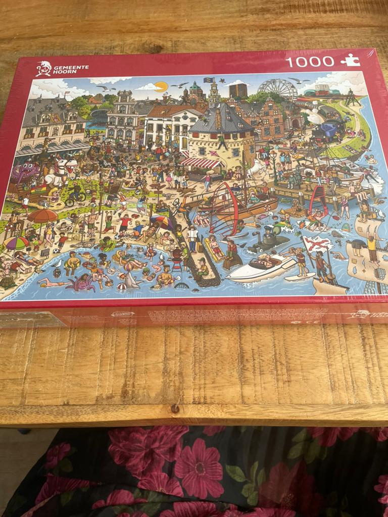 Puzzel Hoorn NIEUW 1000 stukjes, Ophalen, 500 t/m 1500 stukjes, Nieuw