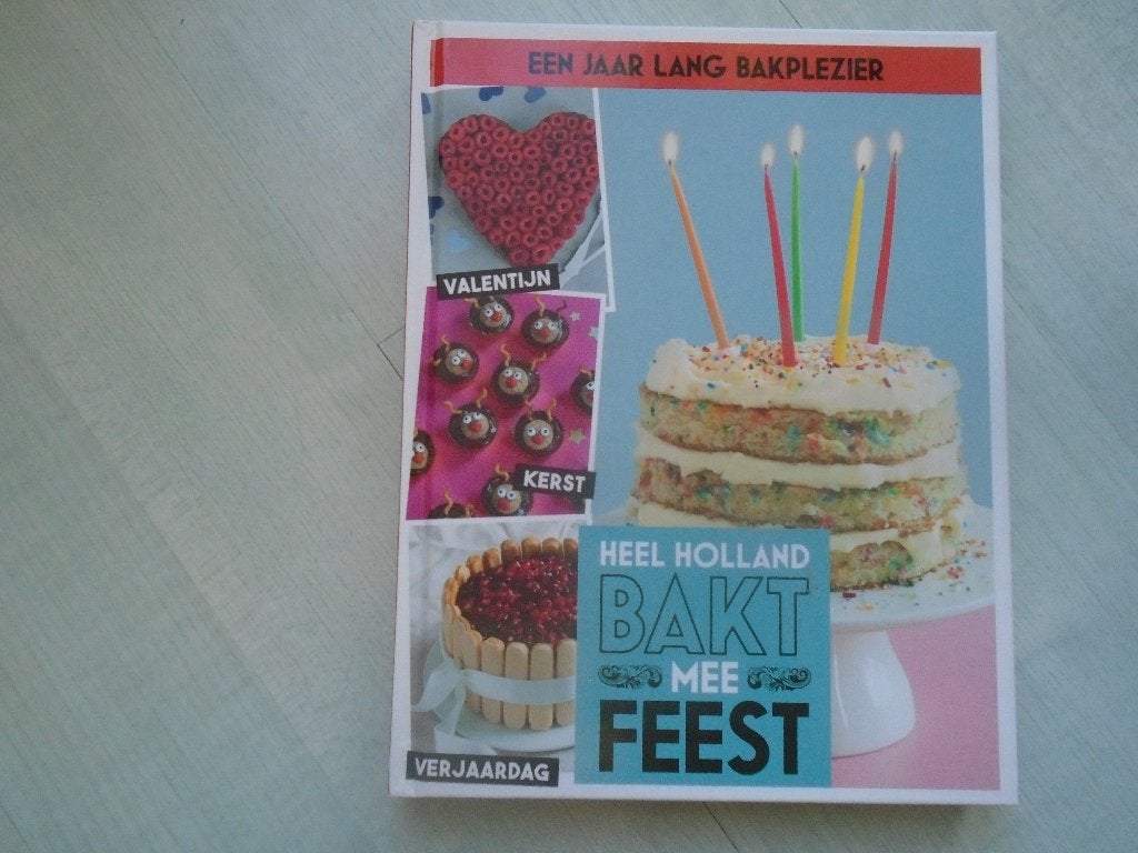heel holland bakt mee, feest, Boeken, Ophalen of Verzenden, Zo goed als nieuw, Nederland en België
