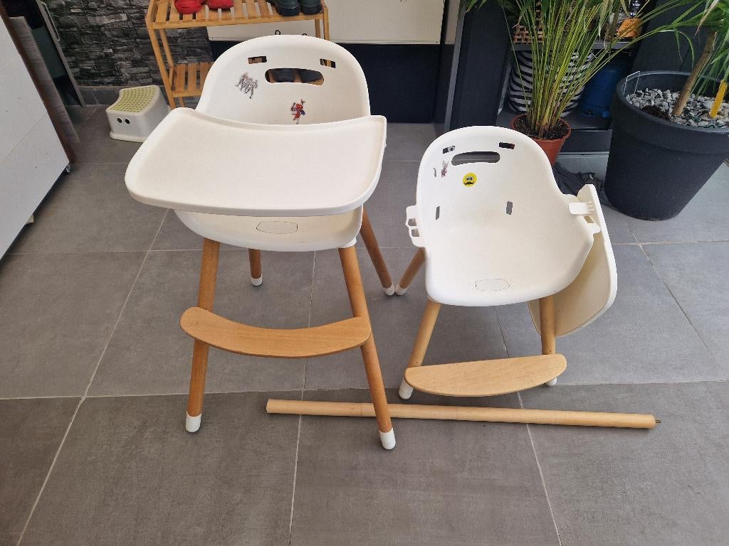 Kinderstoel, Ophalen of Verzenden, Gebruikt, Meegroeistoel, Afneembaar eetblad