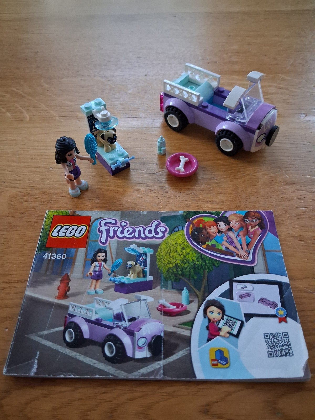 Lego Friends 41360 Emma's mobiele dierenkliniek, Compleet, Gebruikt, Lego, Friends