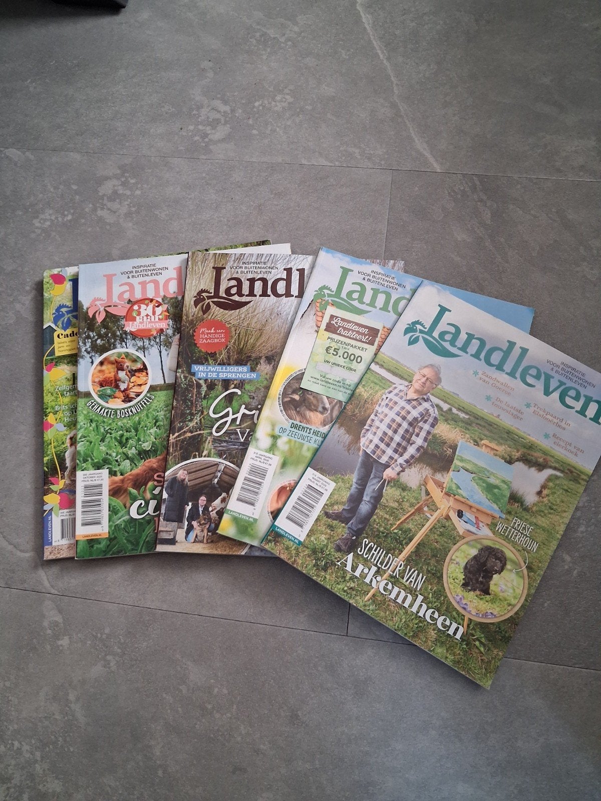 Landleven tijdschriften - Diverse jaargangen, Boeken, Tijdschriften en Kranten, Zo goed als nieuw, Overige typen, Ophalen of Verzenden