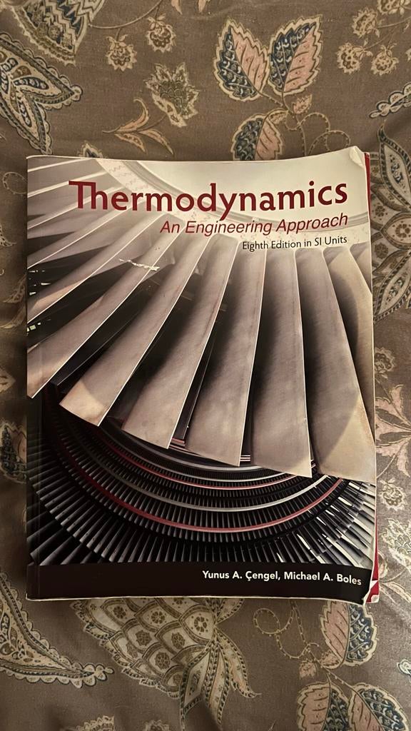 Thermodynamics: An Engineering Approach - 8e SI Units, Boeken, Studieboeken en Cursussen, Ophalen of Verzenden, Beta, Zo goed als nieuw