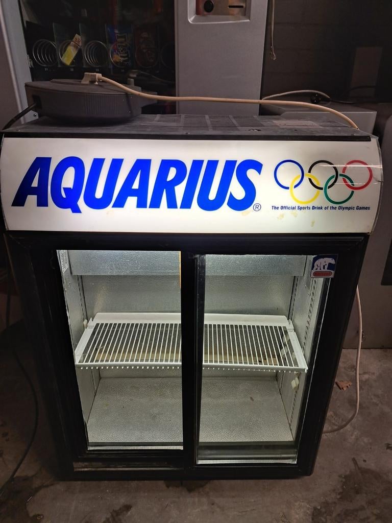 Schuifdeur koeling Aquarius, Ophalen