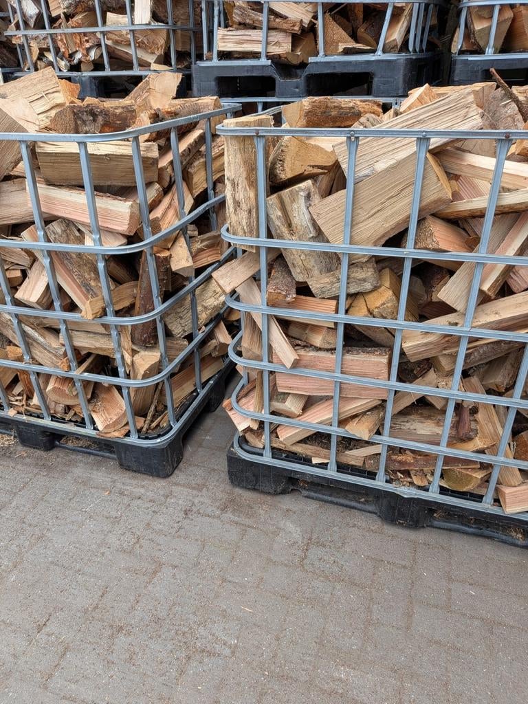 €108,50 per kuub MIX EIK/DOUGLAS SUPER DROOG Zie omschrijvin, Minder dan 3 m³, Ophalen, Eikenhout, Blokken