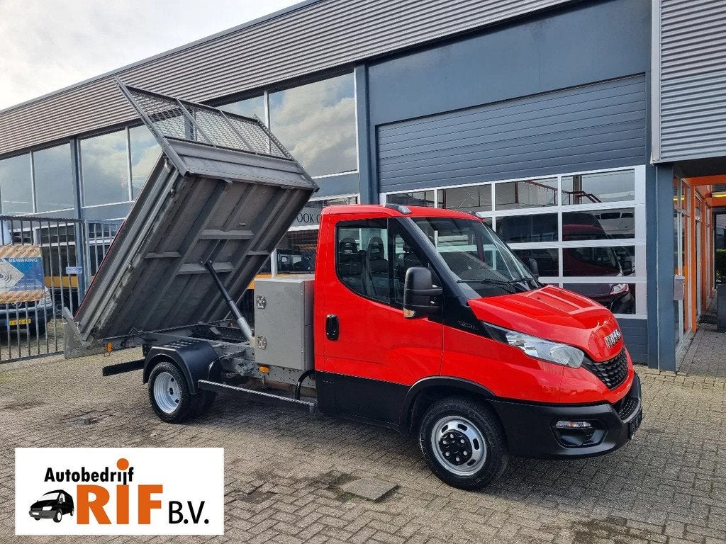Iveco Daily 35C12 116pk Kipper GVW 3500kg Euro 6 (bj 2020), USB, Achterwielaandrijving, Gebruikt, Euro 6