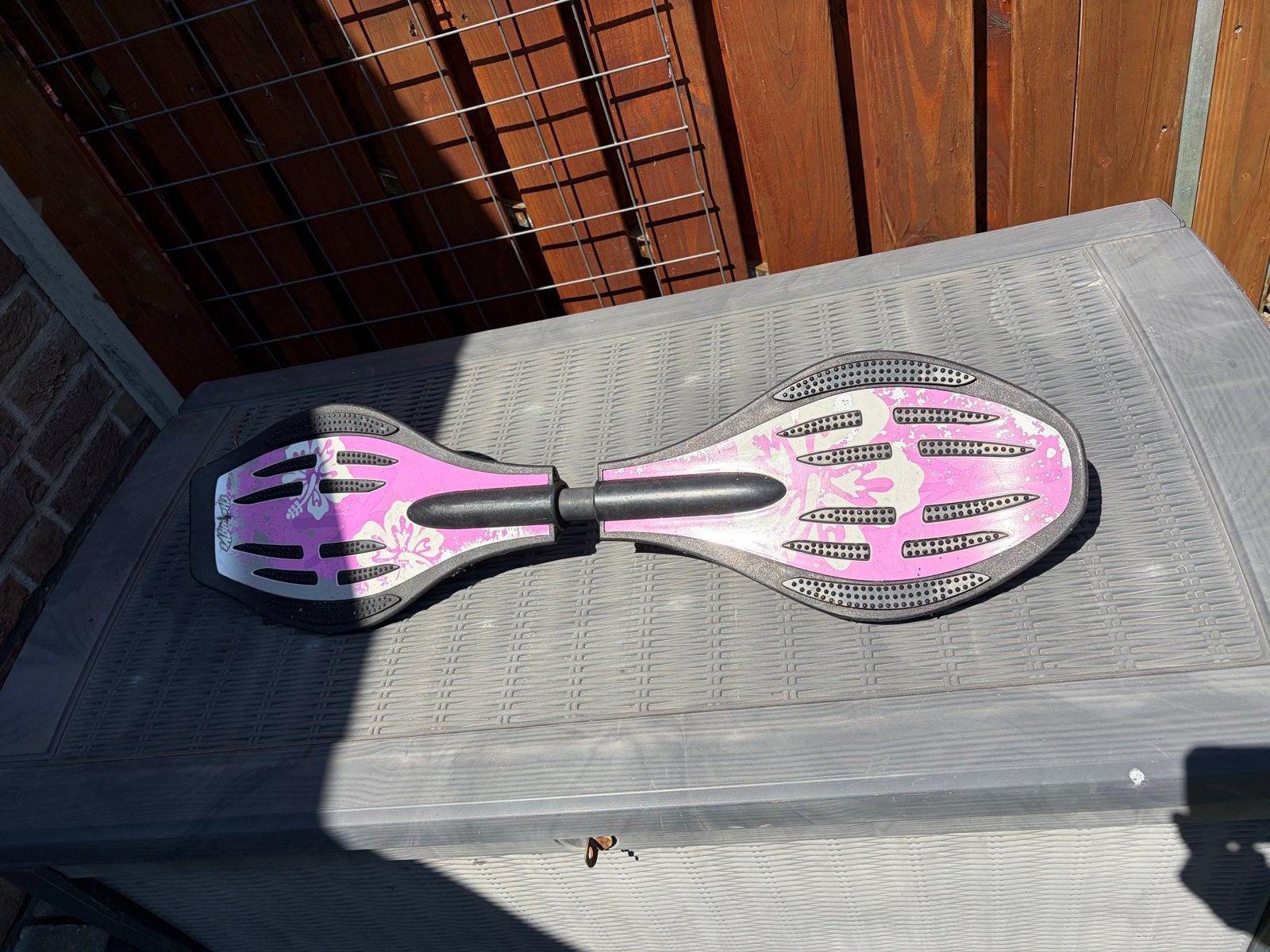 Street Surfing Waveboard - Roze/Zwart, Ophalen, Gebruikt, Waveboard